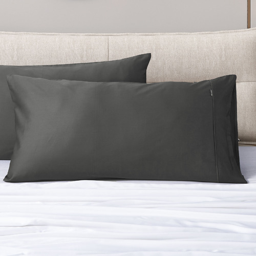 Black king cheap size pillowcases